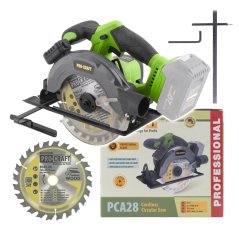 PROCRAFT PCA28bb aku okružná píla bez aku 165mm