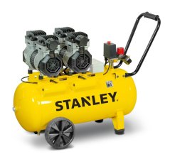 STANLEY SXCMS1324HE kompresor bezolejový tichý 24l 62dB