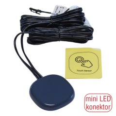 XLIGHT LED SV-DES senzor pod dosku ON/OFF/stmievač čierny mini LED