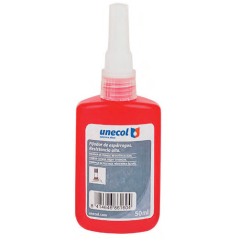 UNECOL lepidlo na závity 1277 50ml červené vysoká pevnosť