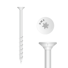 DOMAX GS skrutka do pórobetónu 8x80 zápustená hlava (50ks)