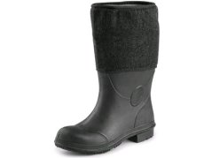Pracovná obuv čižmy CXS BRUNO gumofilcová čierna v.39