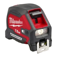 MILWAUKEE magnetický zvinovací meter 7,5mm s LED