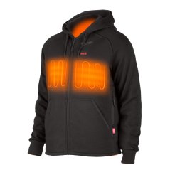 MILWAUKEE M12 HHBL4-0 (XL) vyhrievaná mikina s kapucňou čierna