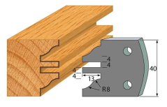 IGM profil 097 obmedzovač 40x4mm
