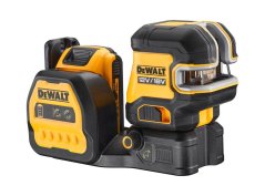 DEWALT DCE822D1G18 samonivelačný krížový zelený lasér s olovnicou