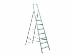 Schodíky 8-stupňové jednostranné, hliník 1918