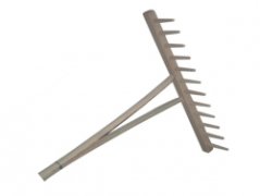 Hrable drevené 590mm 16zubov