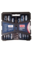 RAXX 63-dielna sada skrutkovačov a bitov v plastovom kufríku