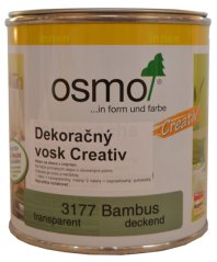 OSMO 3177 dekoračný vosk Creativ bambus 0,375l
