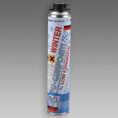 PUR nízkoexpanzná pena pištoľová 750ml zimná