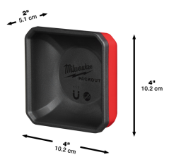 MILWAUKEE PACKOUT magnetická miska 10x10cm