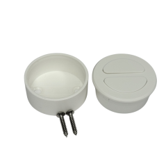 GENIUX Furneo 2 vypínač 2-tlačidlový zap/vyp stmievanie biely