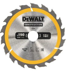 DEWALT DT1943 pílový kotúč 190x30mm 18z. rychly pozdlzny rez