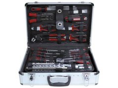 Sada náradia CrV 162-dielna v hliníkovom kufri