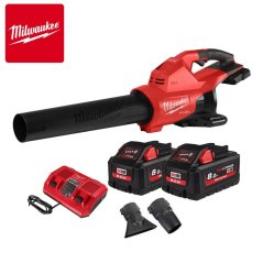 MILWAUKEE M18 F2BL-802 aku fukár 2x18V, 233 km/h, 0-17 m3/min.