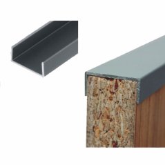 LAGUNA-profil U 3,0m 18mm 8664 šampan