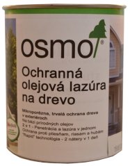 OSMO 900 ochranná olejová lazúra biela 2,5l