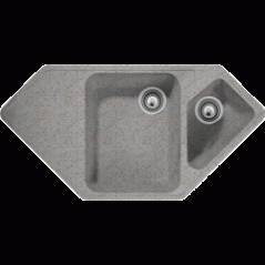 Kuchynský drez SCHOCK rohový ART C150 Granite Colorado