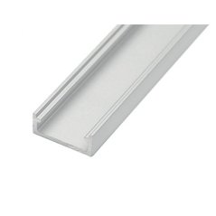 LED AL1 profil naložený 3m čierna elox