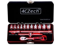 4CZECH golasada 15-dielna 1/4" 4 - 14mm