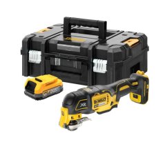 DEWALT DCS356E1T aku multibrúska 18V XR POWERSTACK 1,7Ah