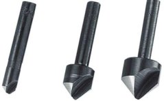 WOLFCRAFT záhlbniky 6,12,16mm so stopkou 6mm 2504000