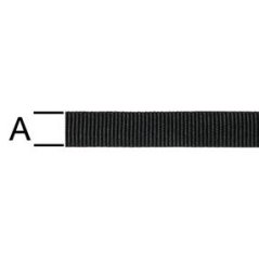 Vormann pás PP 25mm čierny 008580250S