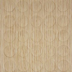 Zaslepka samolepiaca 13mm LIMBA JASNA 184