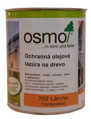 OSMO 702 ochranná olejová lazúra červený smrek 2,5l
