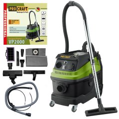 PROCRAFT priemyselný vysávač VP2000