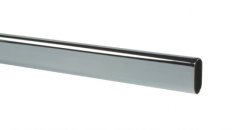 Tyč vešiakova oválna 3m Cr, (30x15x0,7mm)