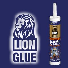 BOSTIK Lion Glue elastické lepidlo 290ml biele