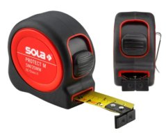 SOLA PROTECT M PE 5m/25mm zvinovací meter s magnetom 50570601