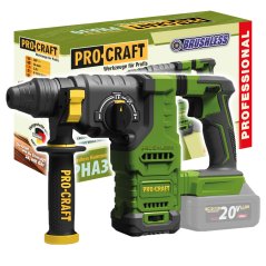 PROCRAFT akumulátorové vŕtacie kladivo PHA30bb (bez akumulátora a nabíjačky)