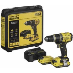 STANLEY SFMCD720D2K bezuhlíková aku vŕtačka V20 2,0 Ah