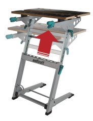 WOLFCRAFT MASTER 750 ERGO pracovný stôl