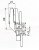 AVENTOS HF zaves stredovy CLIP top 78Z550AT, uzky Al ramik