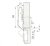 AVENTOS HF zaves stredovy CLIP top 78Z5500.T bez pružiny