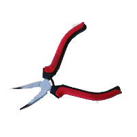 Kliešte telefónne zahnuté pre elektroniku mini, 125 mm