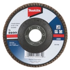MAKITA D-63454 kotúč brúsny 115x22,23 K80