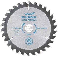 PILANA 140(30z)x1,9x20 kotúč pílový
