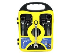 GEKO 7-dielna sada račňových kľúčov očkoplochých 8-19mm