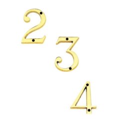 Číslo dverové 50mm   6/9