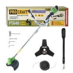 PROCRAFT aku krovinorez PTA40 (bez akumulátora a nabíjačky)