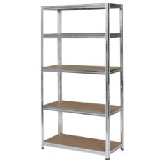 WB regál 5 policový 180x90x45cm nosnosť 175kg/polica