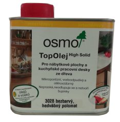 OSMO 3028 Top olej bezfarebný hodvábny polomat 0,5l