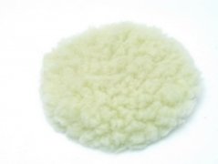 Leštiaci kotúč na suchý zips 125mm, ovčie rúno