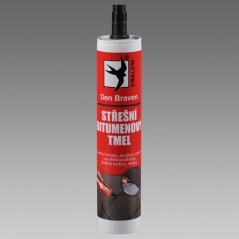 DEN BRAVEN tmel stresny bitum.cierny 280ml