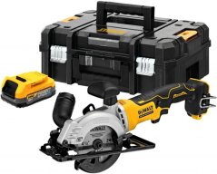 DEWALT DCS571E1T aku kotúčová píla 115mm 18V XR POWERSTACK 1x1,7Ah